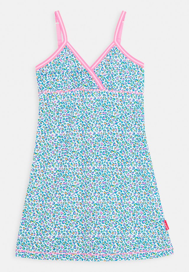 GIRLS DRESS HEARTS - Yöpaita - blue