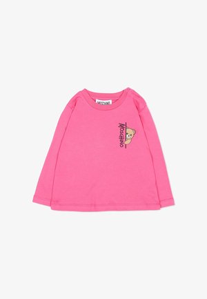 MOSCHINO, T-SHIRT - T-shirt à manches longues - pink