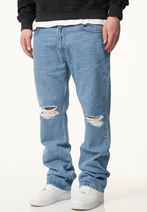 RIPPED JEANS STRAIGHT-FIT MILANO - Jeans Relaxed Fit - light blue