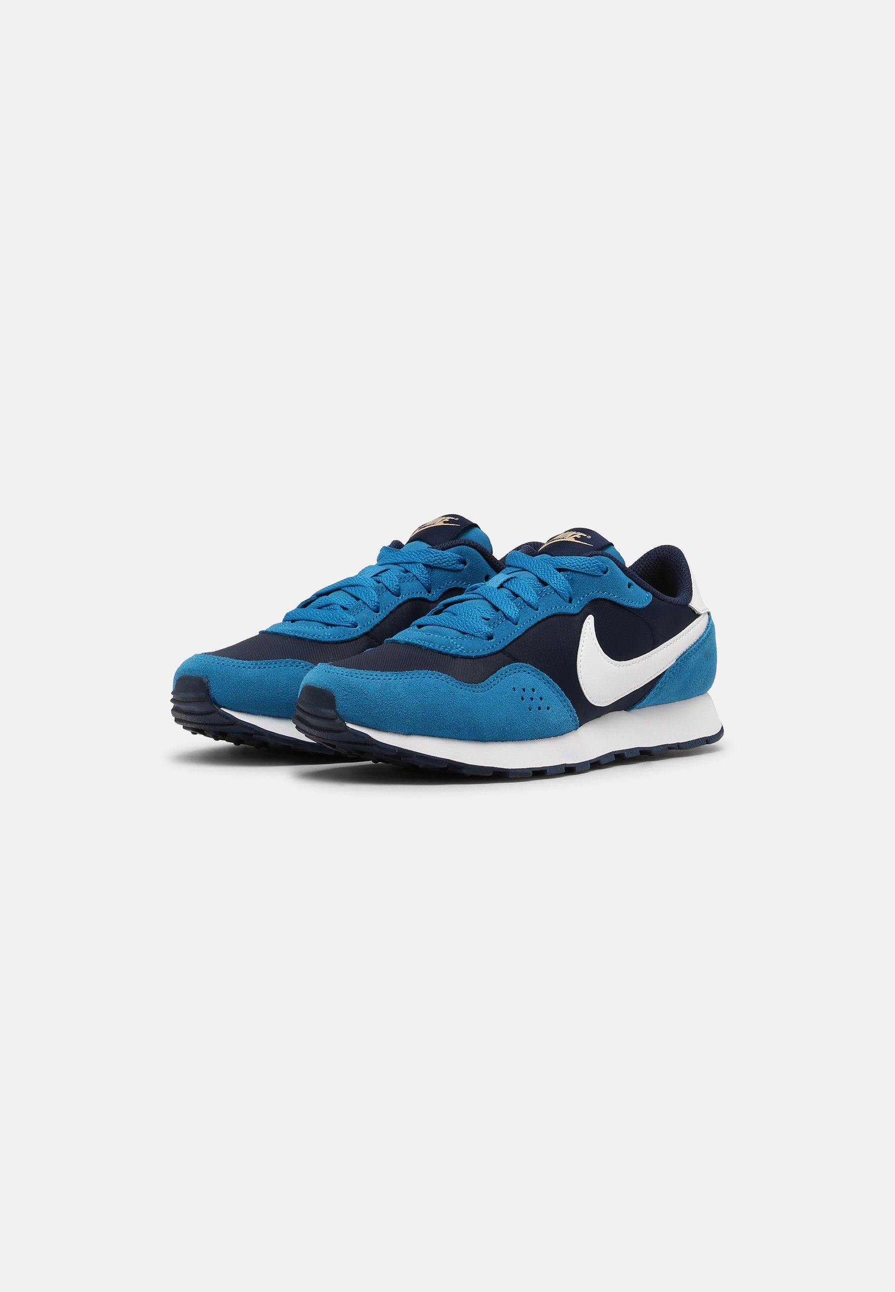 Nike Sportswear MD VALIANT UNISEX - Sneakers laag - midnight  navy/white/imperial blue/melon tint/donkerblauw - Zalando.nl