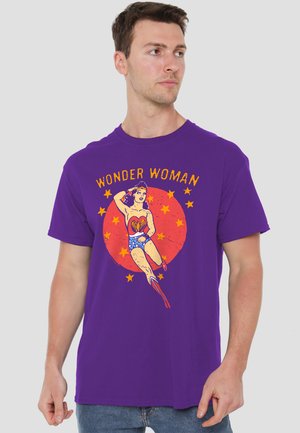 Cotton Soul, Print T-shirt - purple