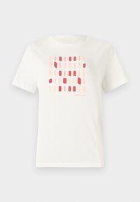 CREW NECK - T-shirt imprimé - off white