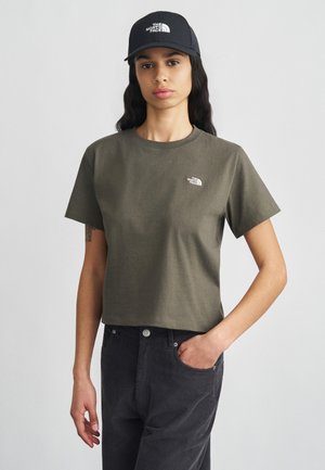 ESSENTIAL SIMPLE DOME CUTIE TEE - Základné tričko - new taupe green