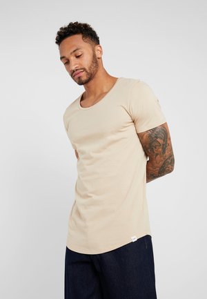 SHAPED TEE - Basic T-shirt - dust beige