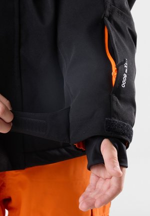 ANTON - Veste de snowboard - black orange