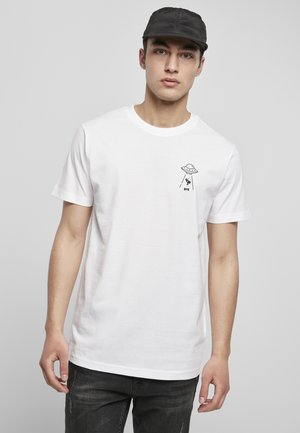 UFO DROP  - T-Shirt print - white