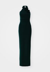 WEDDING CHARLOTTE FLOWER - Rochie din jerseu - forest green