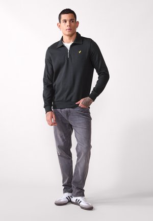 Pier One 2 PACK - Sudadera - black/mottled light grey