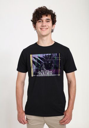 MARVEL VIBRANT PANTHER - Camiseta estampada - black