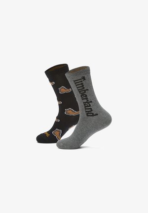 Timberland ALL OVER 2 PACK - Strømper - black