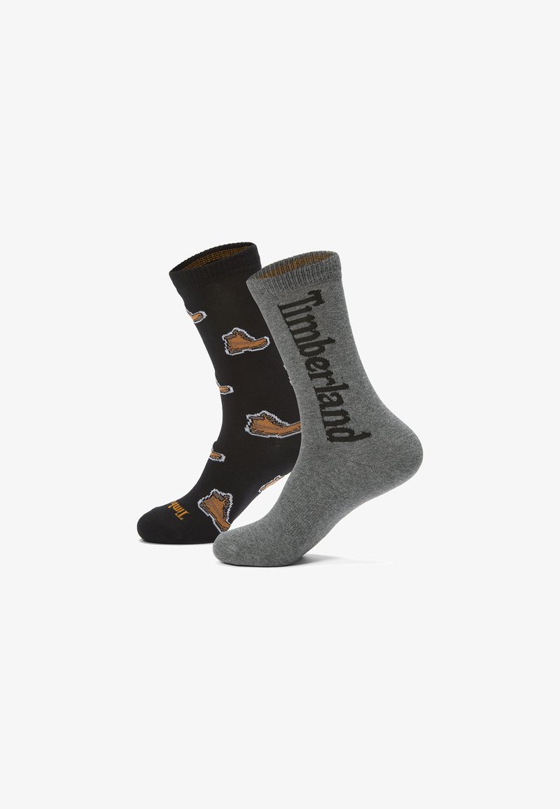Timberland ALL OVER 2 PACK - Strømper - black