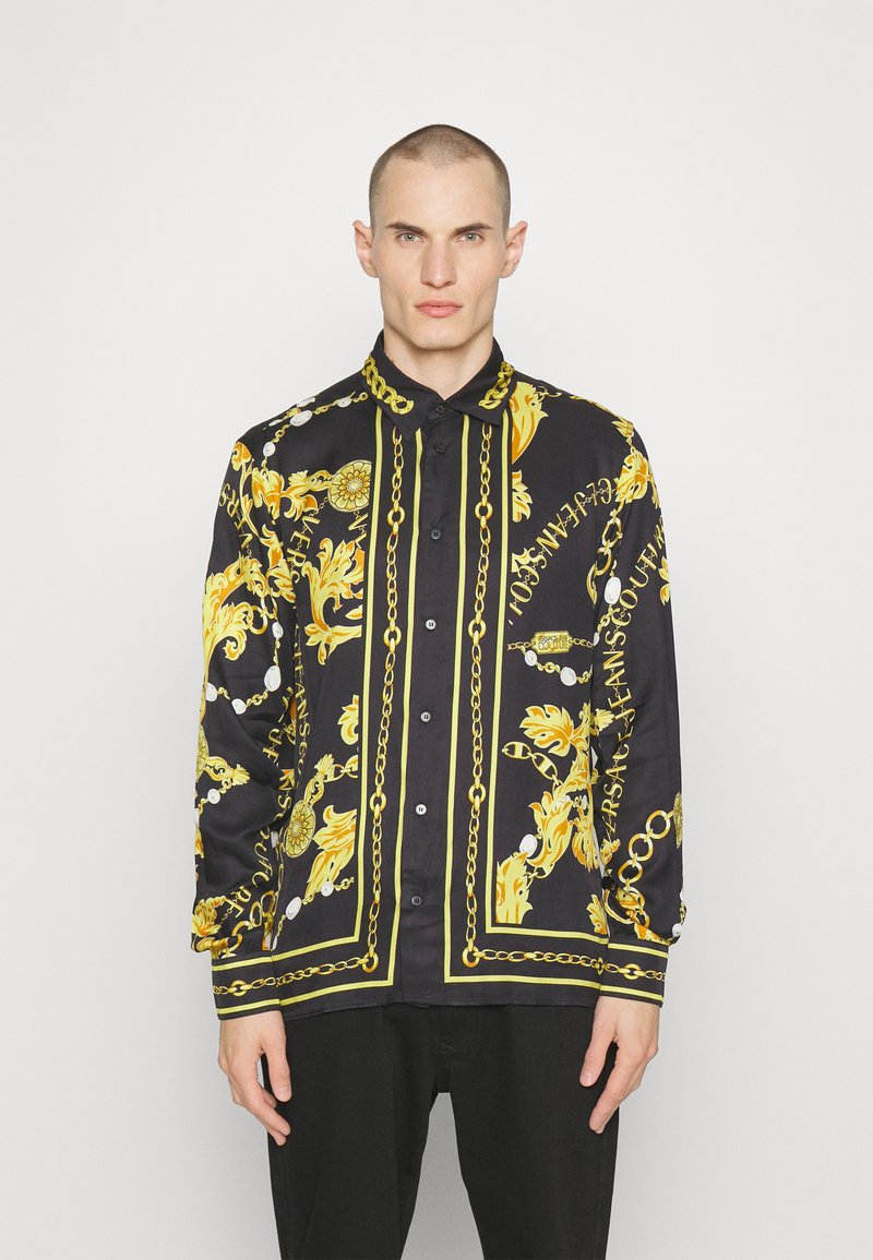 Versace Jeans Couture PAN CHAIN Shirt black/gold/black Zalando.co.uk