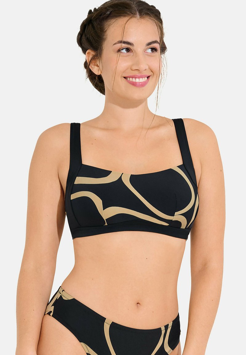 Lisca VALENCIA - Haut de bikini - noir