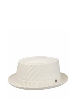 CLASSIC PORK PIE - Hat - cremeweiß