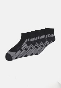 Fila - QUARTER MULTISPORT UNISEX 6 PACK - Calcetines - black Imagen en miniatura 1