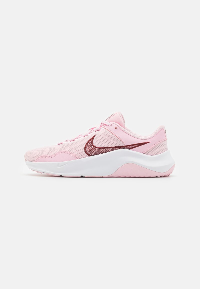 Nike Performance LEGEND ESSENTIAL 3 - Tenisice za trening - pink foam/dark team red/fierce pink/platinum tint