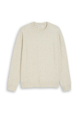 TOM TAILOR DENIM, Strickpullover - off white neps