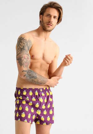 2 PACK - Boxer shorts - purple/black