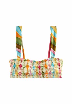 GEO BANDEAU RUCHED - Bikini augšdaļa - multi geo