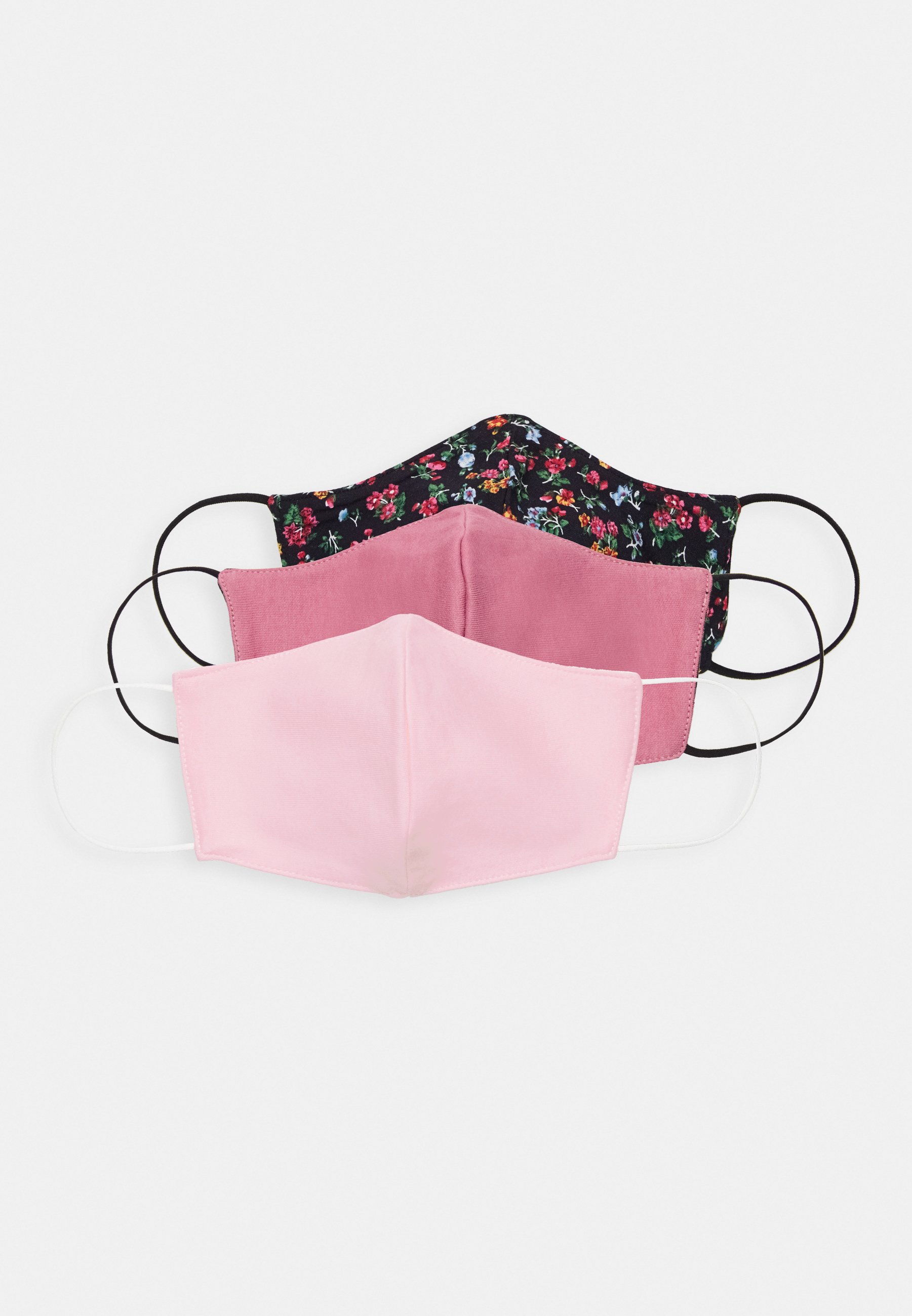 3 PACK - Mascarilla de tela - rose
