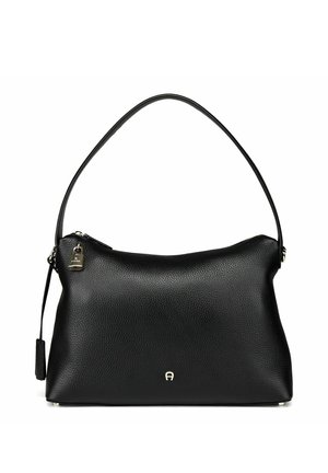 DELIA SCHULTER 35 CM - Shopper - black
