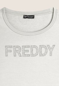 Freddy GIROCOLLO DA CON LOGO STRASS - Felpa - bianco