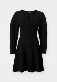 FRANCESA - Abito in maglia - black