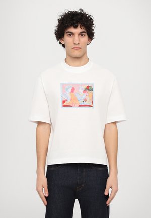 COMPACT GALLERY PRINT - T-shirt imprimé - white