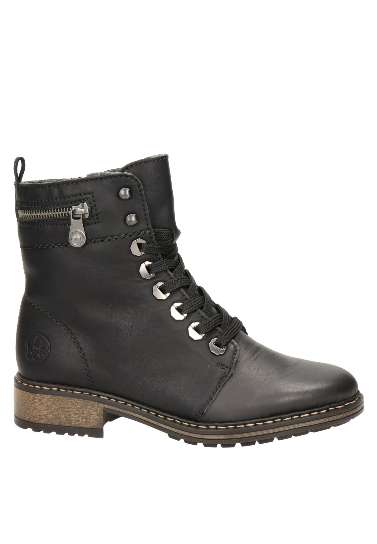 Rieker Veterboots - zwart/Zwart - Zalando.nl