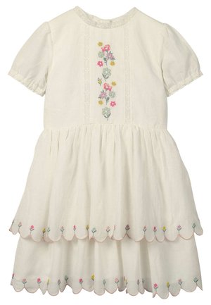 MIT MUSCHELSAUM - Vestito casual - natural white