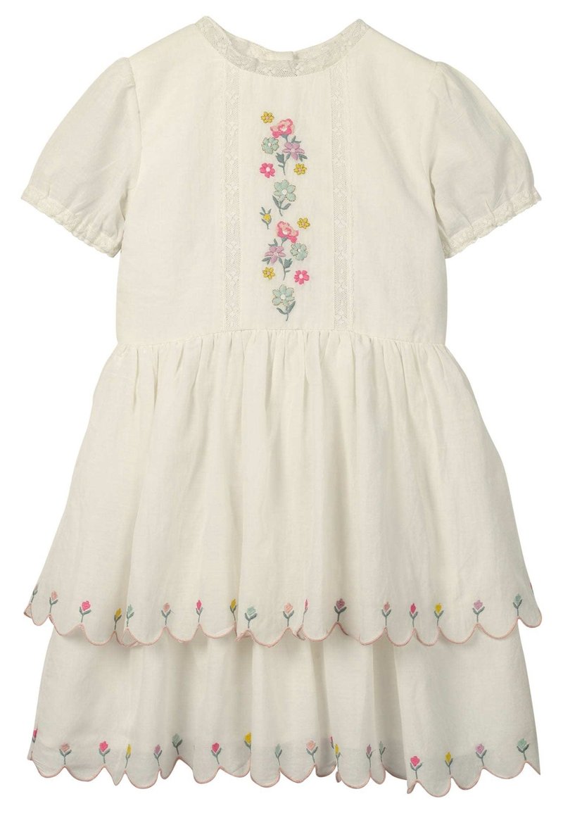 Boden MIT MUSCHELSAUM - Denní šaty - natural white