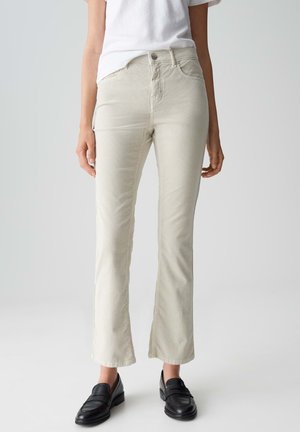 ANKLE KICK LEICHT AUSGESTELLTES  - Pantaloni - macadamia