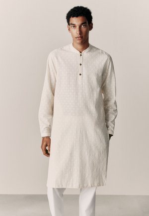 Next, REGULAR FIT - DOBBY JACQUARD  - Chemise - natural