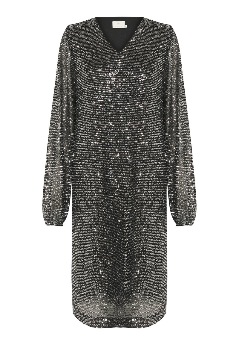 Kaffe Cocktailjurk zilverkleurig