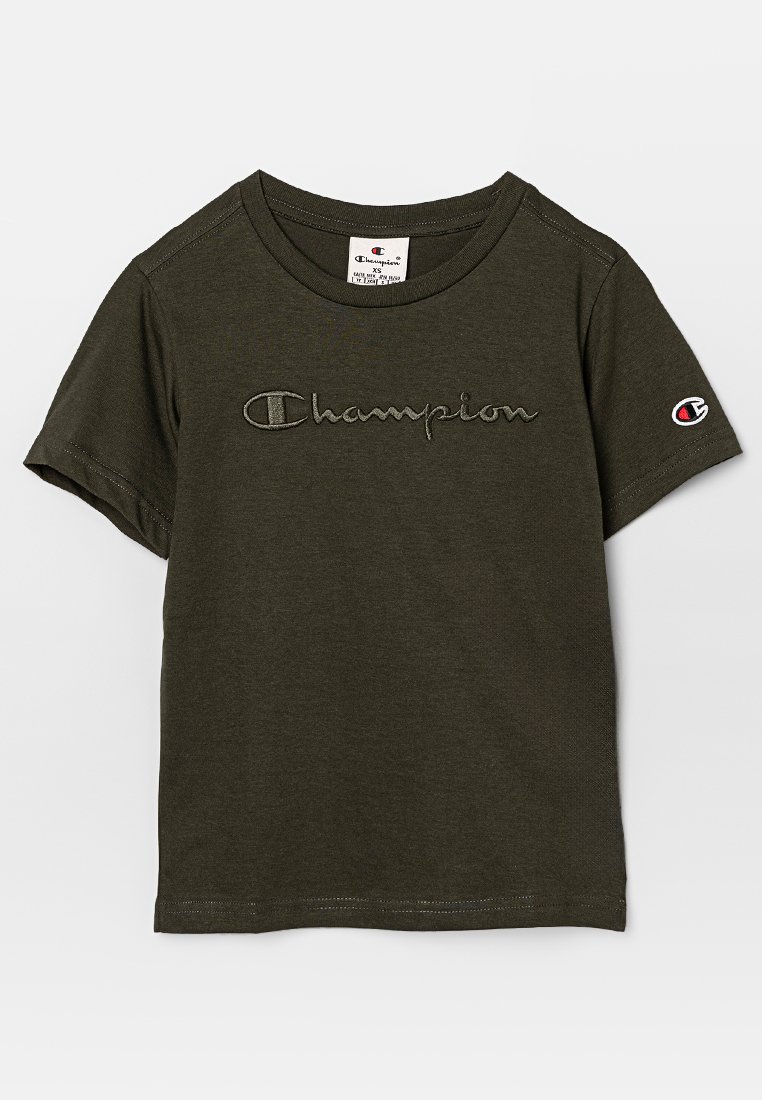Champion Rochester T-shirt print olijfgroen