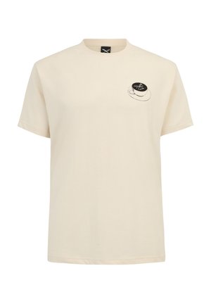 Iriedaily IRIEDAILY SLOWPRESSO T-SHIRT LIGHT BLUE - Print T-shirt - undyed