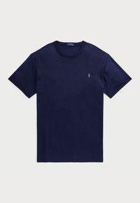 SOFT COTTON CREWNECK T-SHIRT - Základné tričko - refined navy
