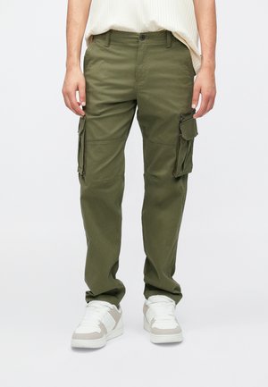 JPSTKANE DOVER ZIP - Cargobroek - olive night