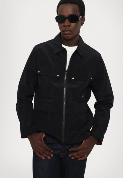 PS Paul Smith UNLINED OVER SHIRT JACKET - Summer jacket - black