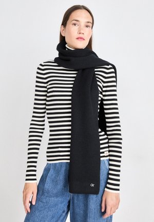 CHUNKY SCARF - Sál - black