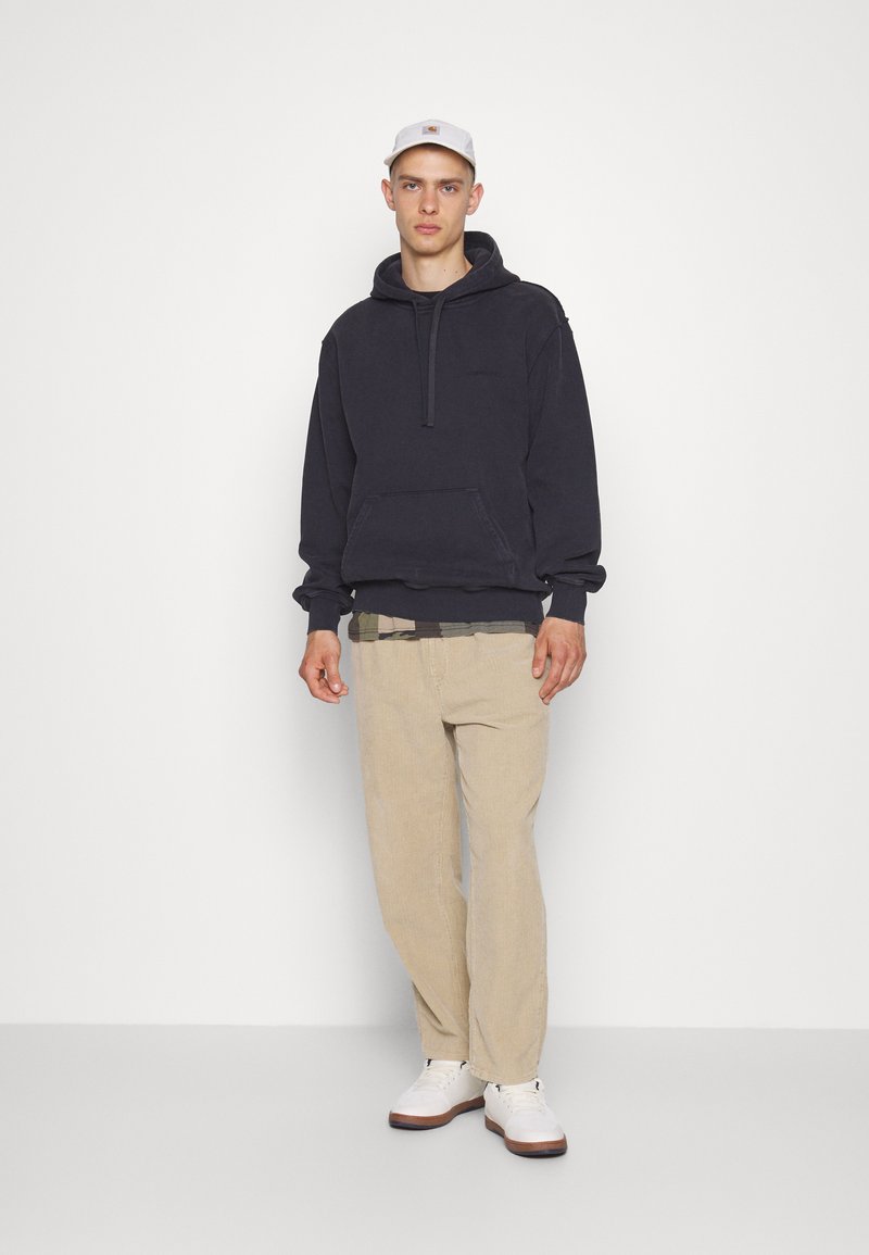 Herren Kapuzenpullover | Carhartt WIP HOODED MARFA Kapuzenpullover black moon wash/schwarz - MY87682 Herren Kapuzenpullover | Carhartt WIP HOODED MARFA Kapuzenpullover black moon wash/schwarz - MY87682