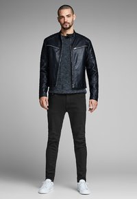 Jack & Jones Liam - Vaqueros pitillo - black