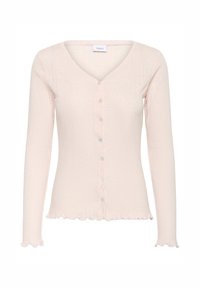 GRUSZ POINTELLE - Kardigán - barely pink