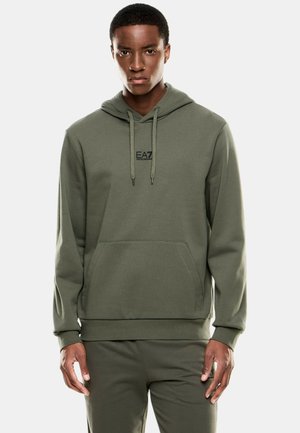 Felpa con cappuccio - green