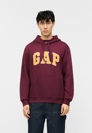 HERITAGE LOGO - Hoodie - tuscan red