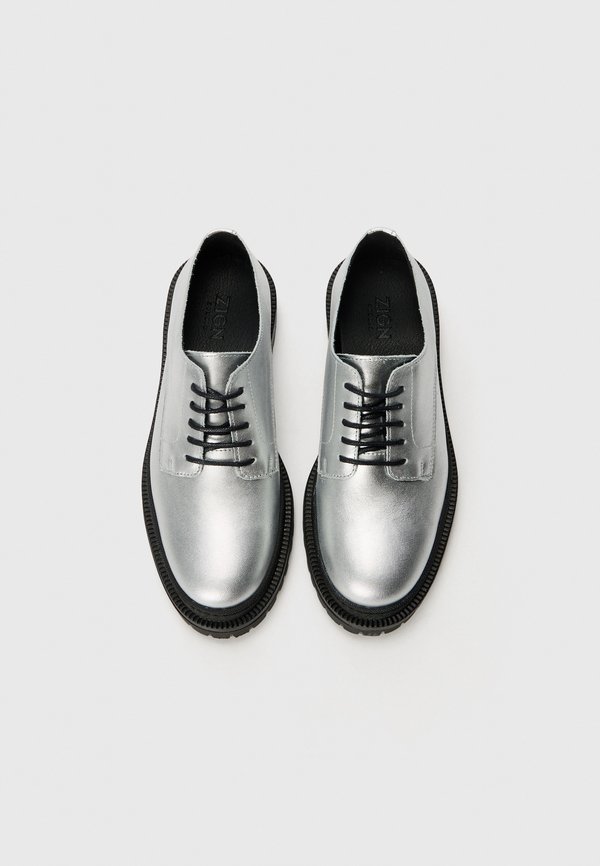 Smart lace-ups - silver4