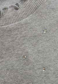 Creamie Langarmshirt - light grey melange
