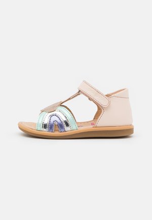 TITY RAINBOW - Sandals - pink/opal/lila