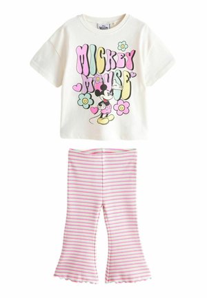 DISNEY MINNIE MOUSE  SET  REGULAR FIT - Tamprės – kelnės - bright pink