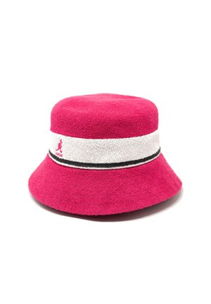 BERMUDA STRIPE BUCKET - Hut - electric pink